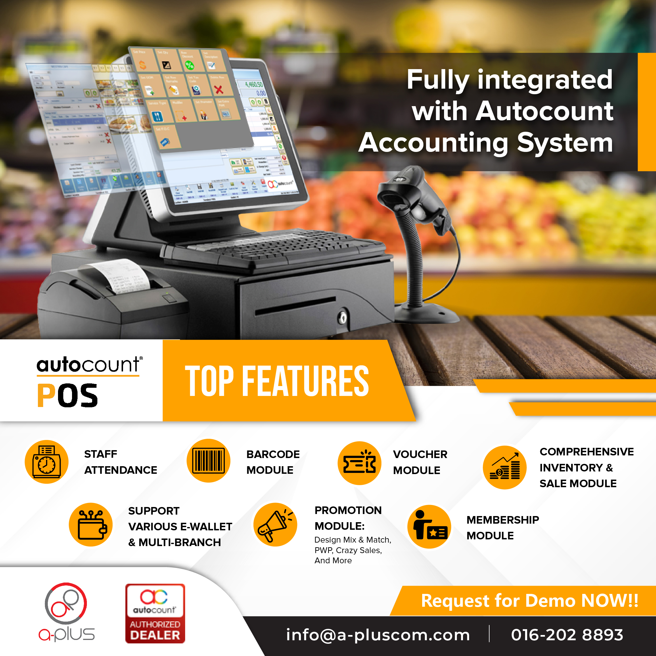 AutoCount POS features